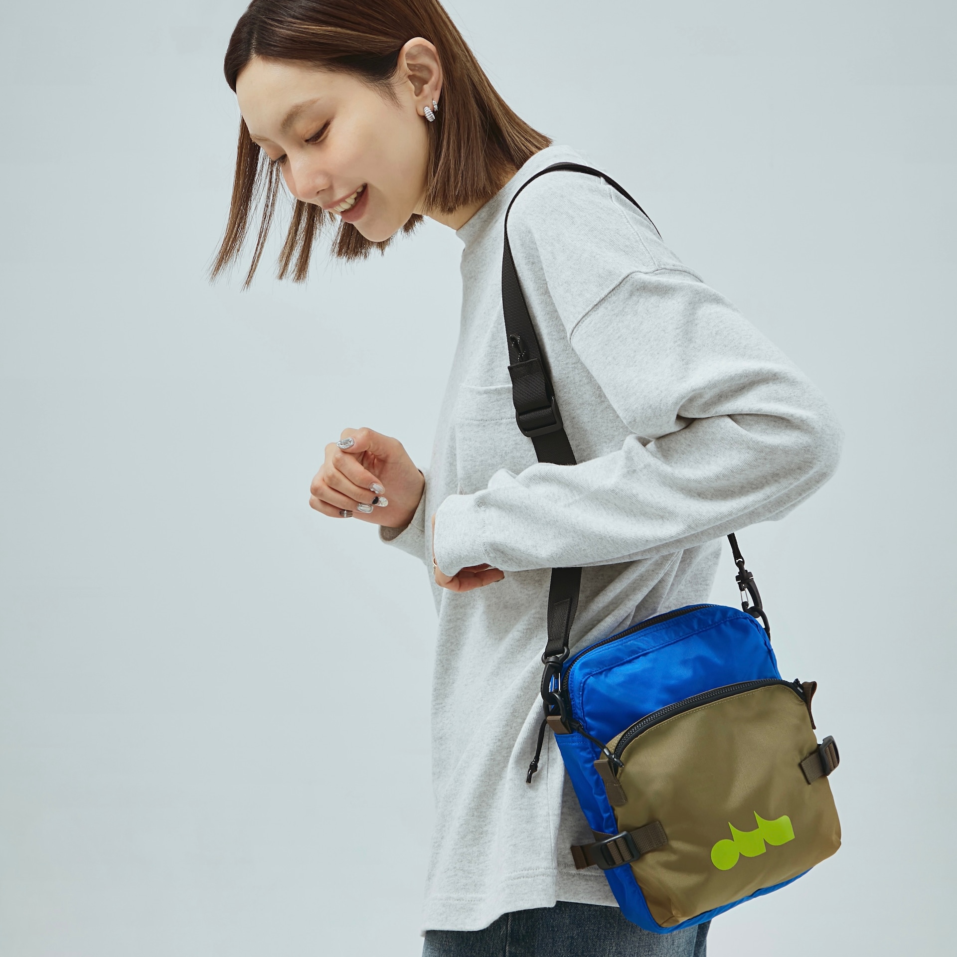 The Mad Hatcher 乐舞 Series Retro Nylon Crossbody Bag — фото 7