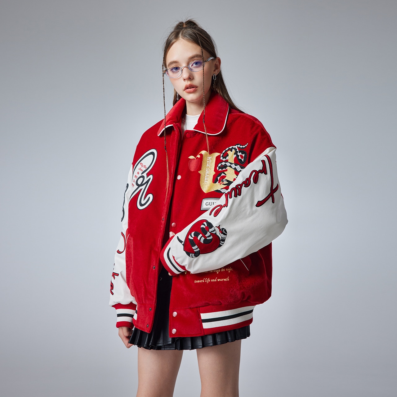 Guuka Retro Varsity Jacket — фото 8