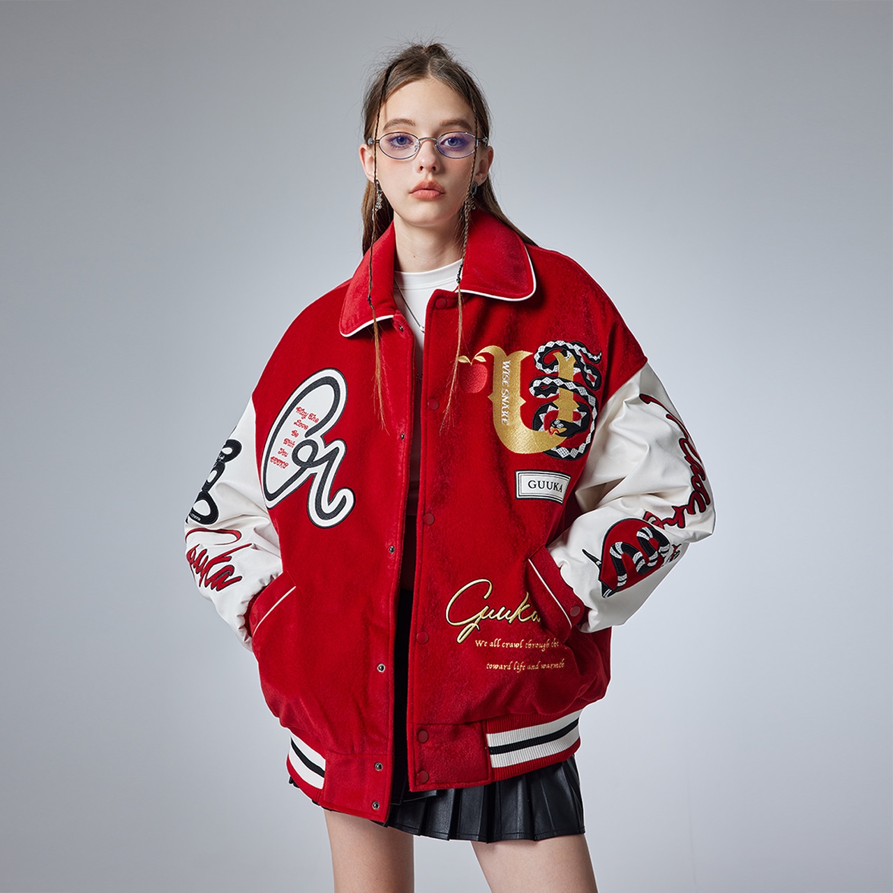Guuka Retro Varsity Jacket — фото 6