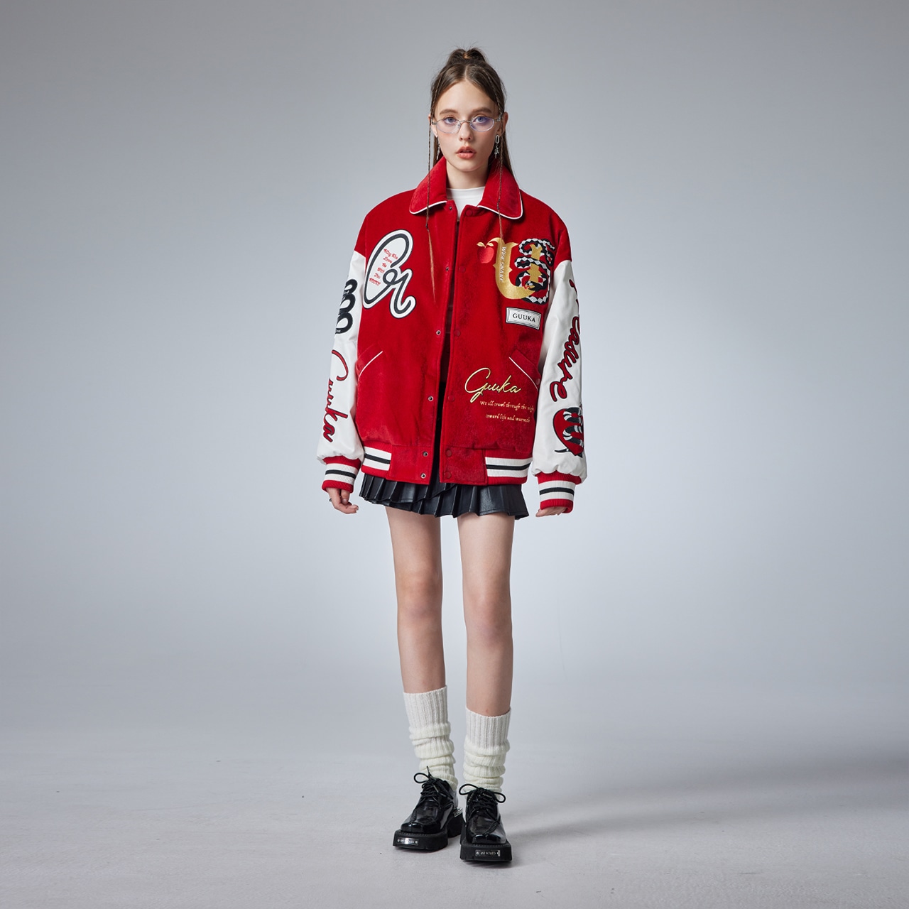 Guuka Retro Varsity Jacket — фото 5