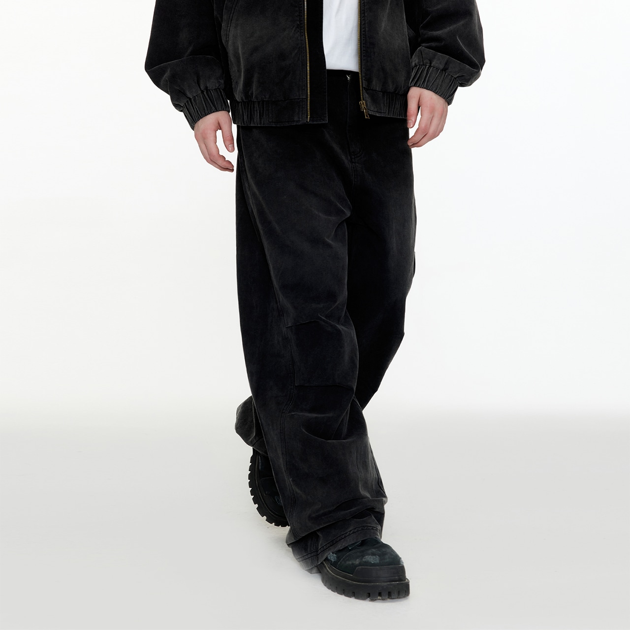 Guuka Retro Wide Leg Pants — фото 6