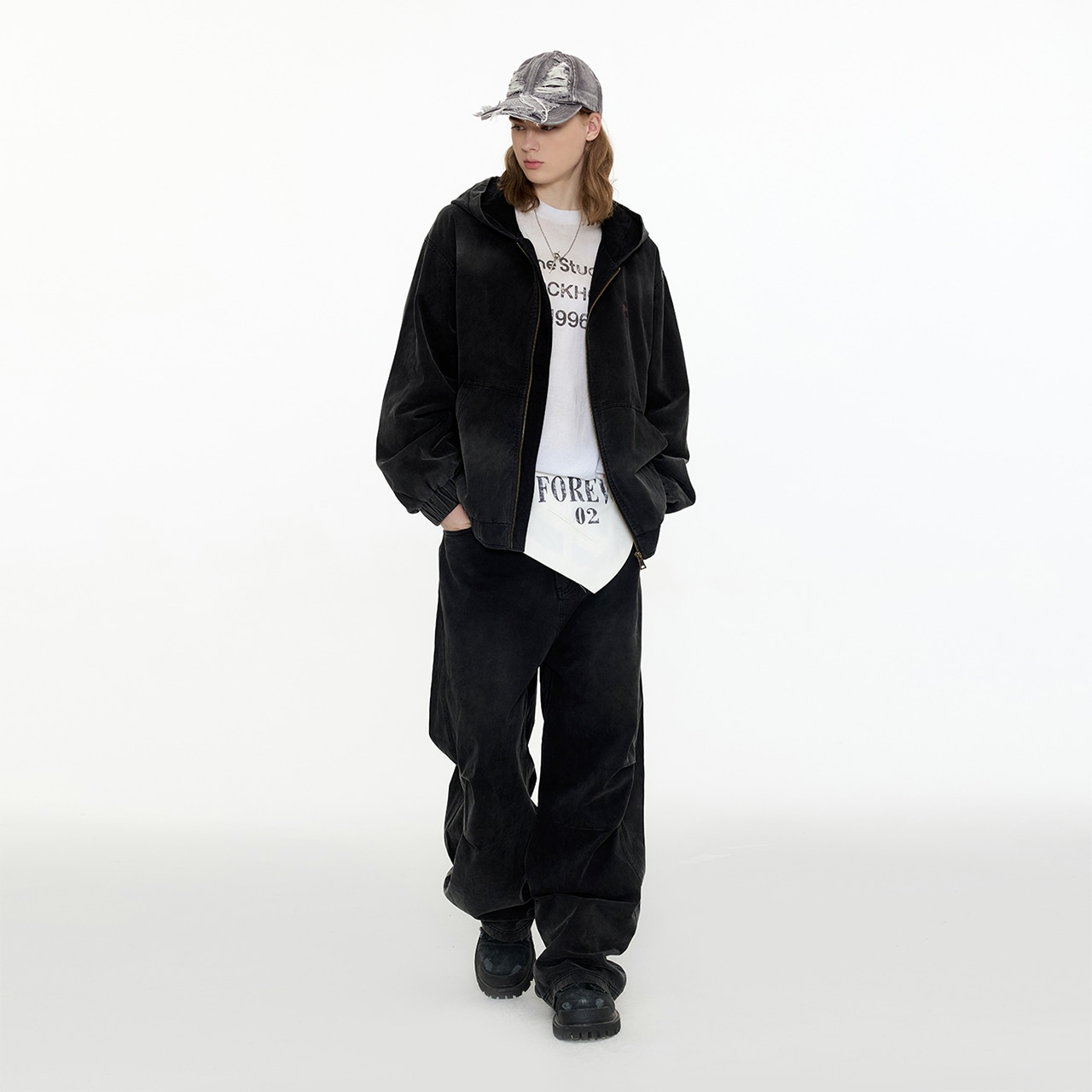 Guuka Retro Wide Leg Pants — фото 4