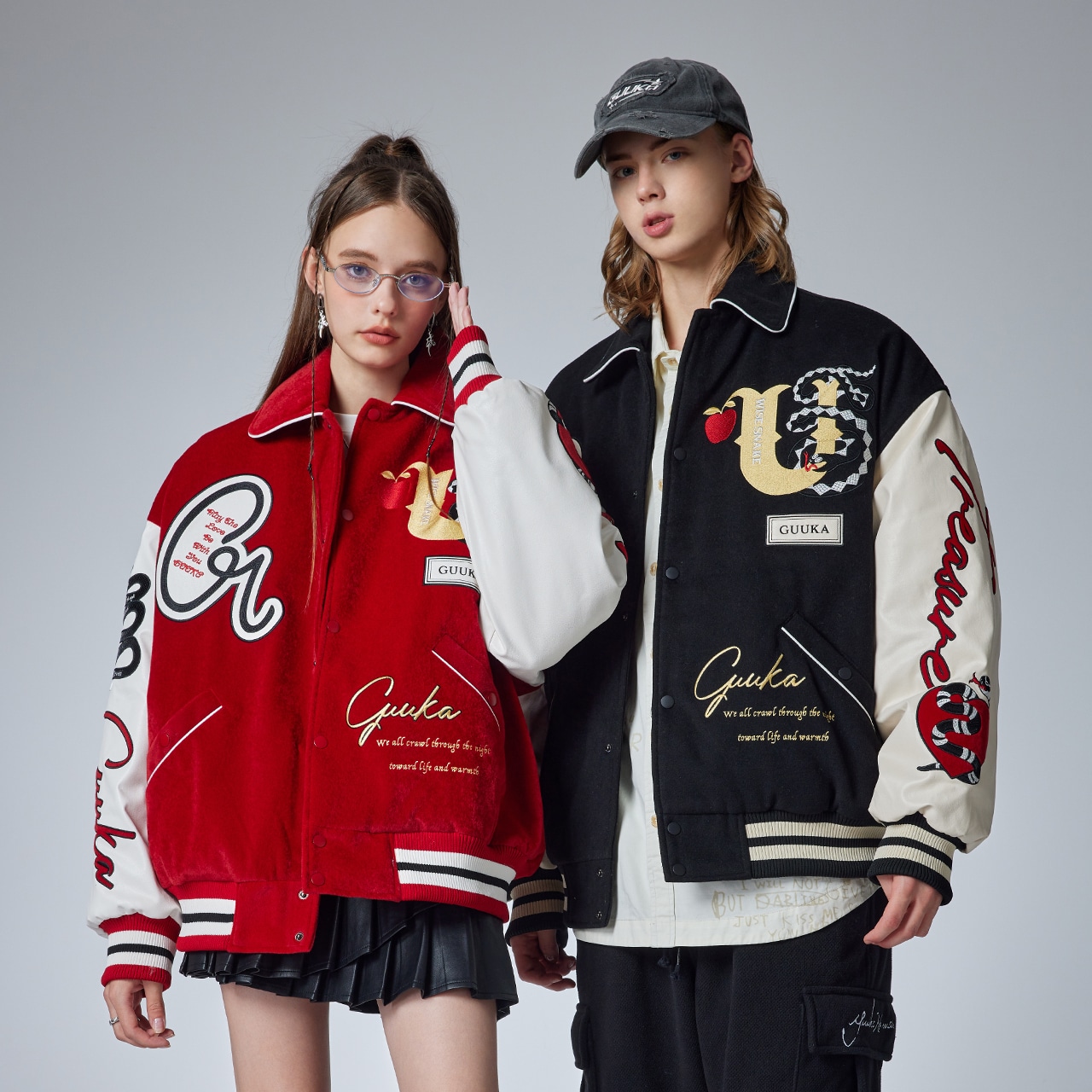 Guuka Retro Varsity Jacket — фото 10