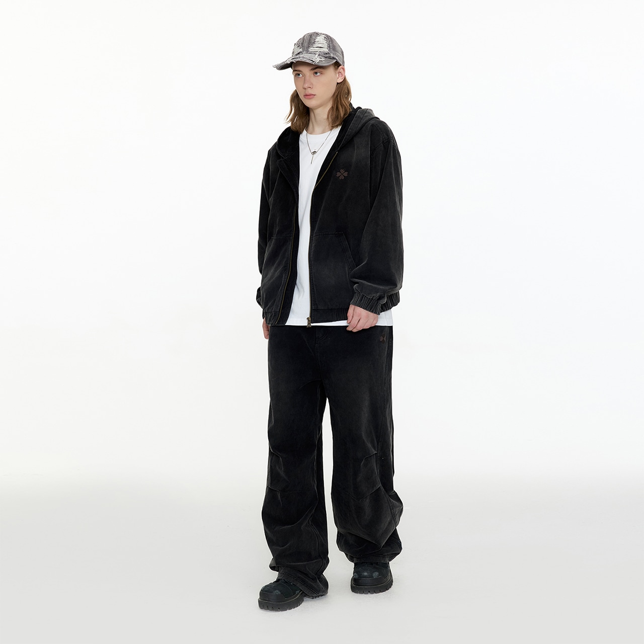 Guuka Retro Wide Leg Pants — фото 7