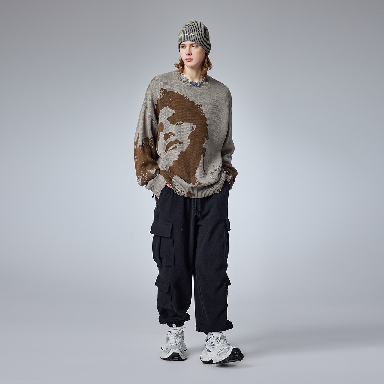 Guuka Sweater Cement Gray — фото 5