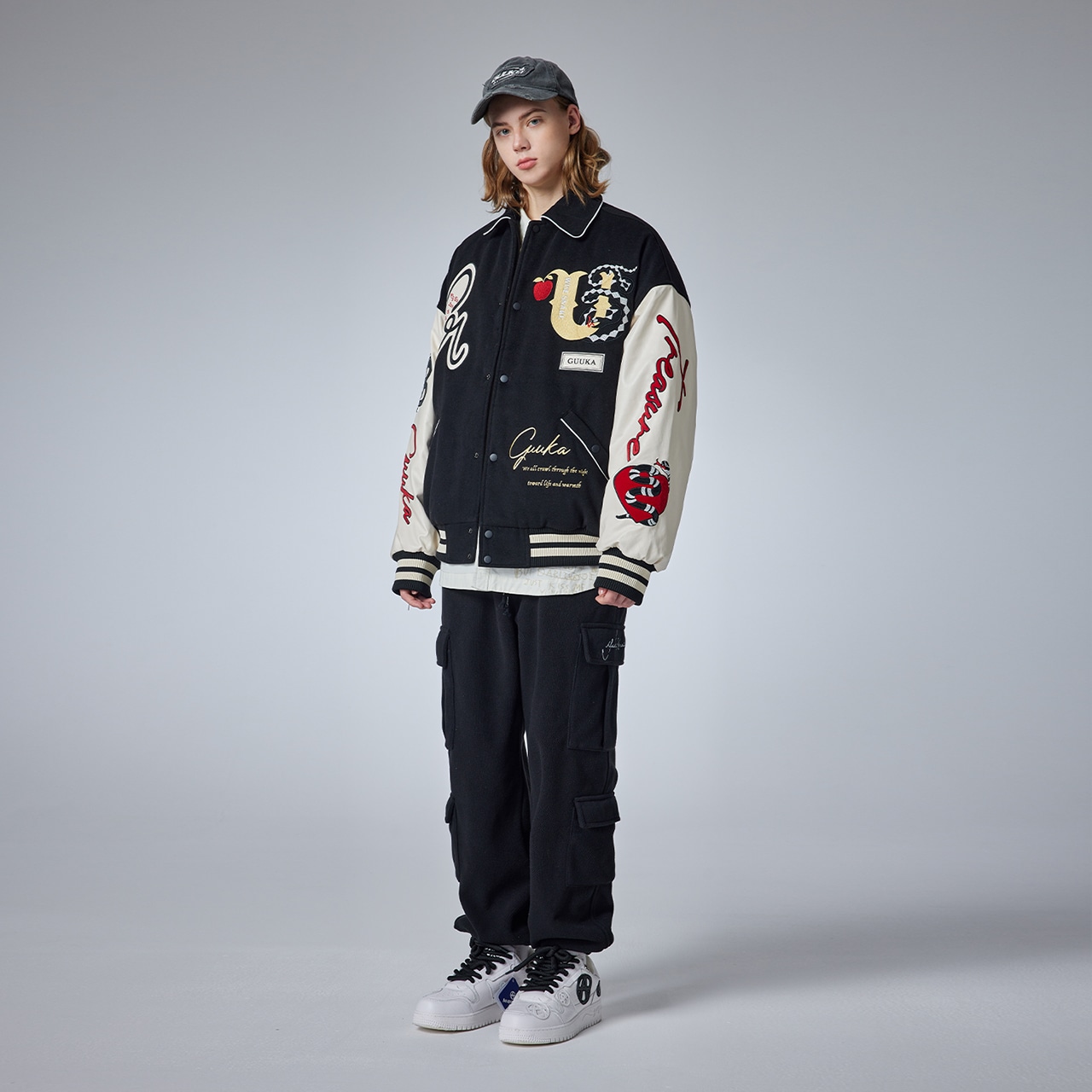 Guuka Retro Varsity Jacket — фото 11