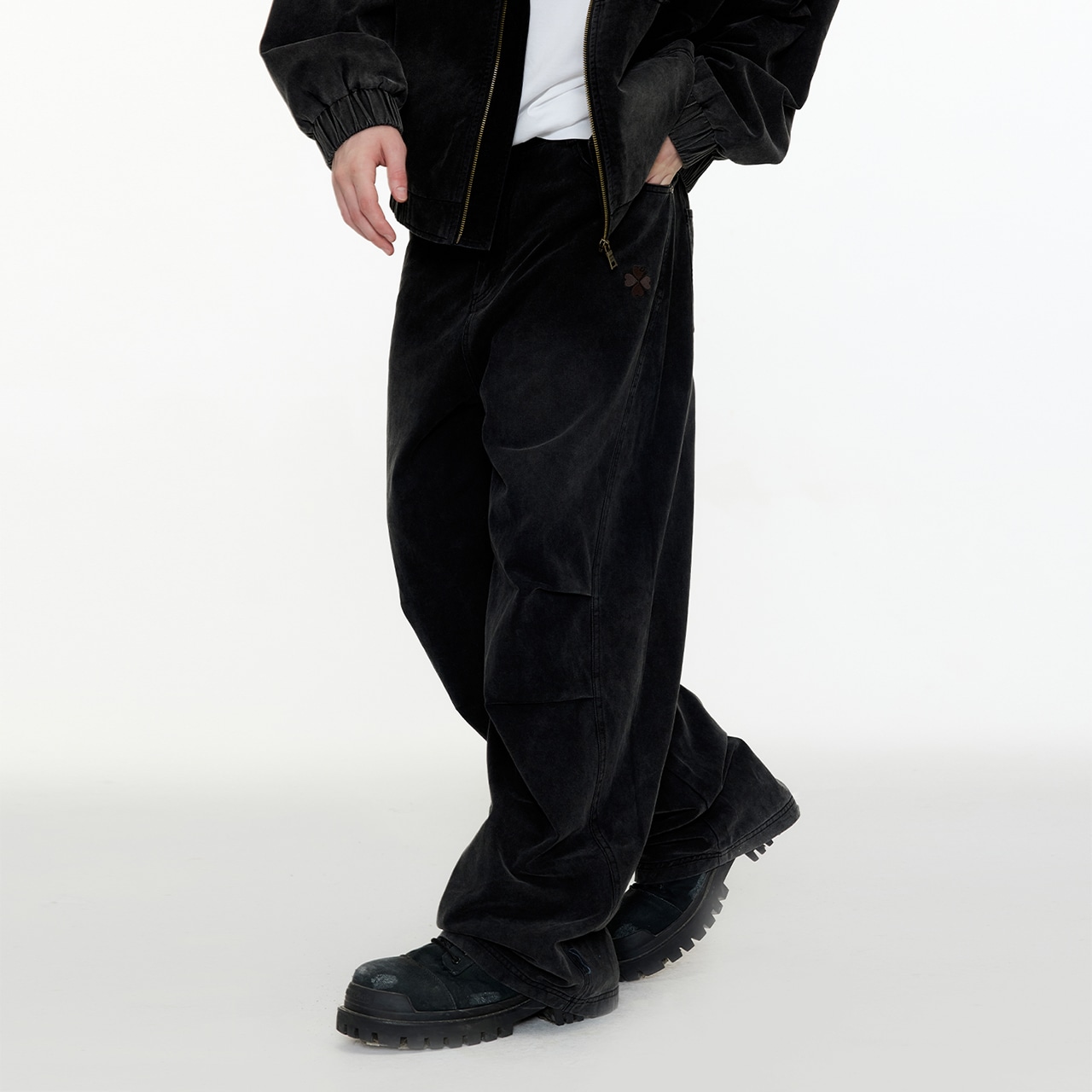 Guuka Retro Wide Leg Pants — фото 5