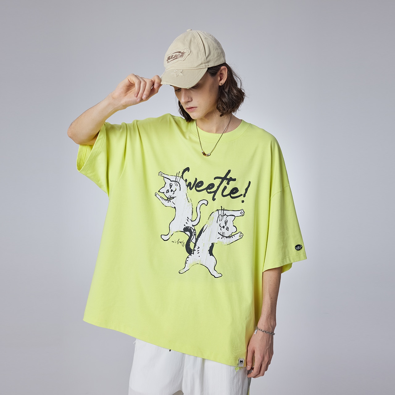 Guuka T-Shirt Fluorescent Yellow — фото 6