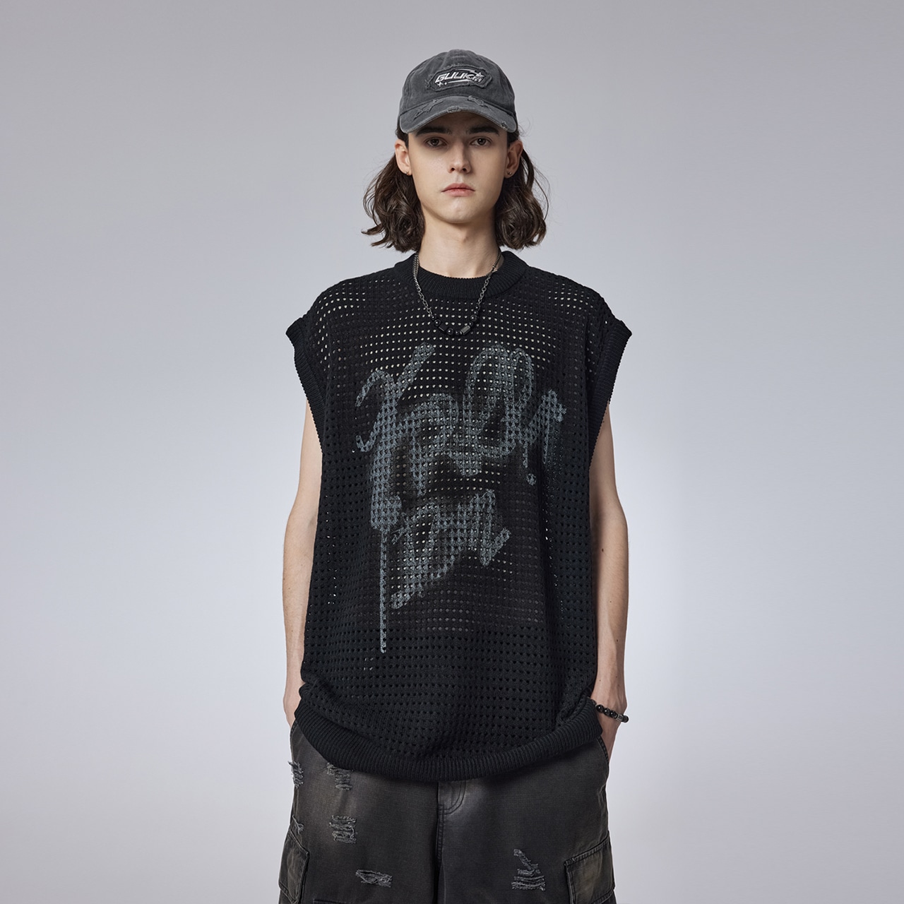 Guuka Sleeveless Tee Black — фото 6