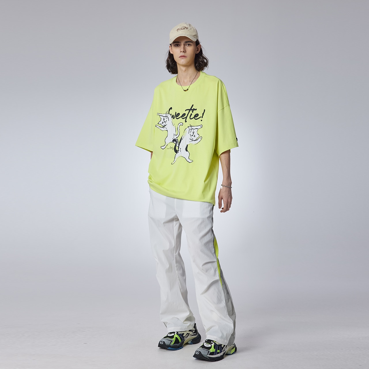 Guuka T-Shirt Fluorescent Yellow — фото 3