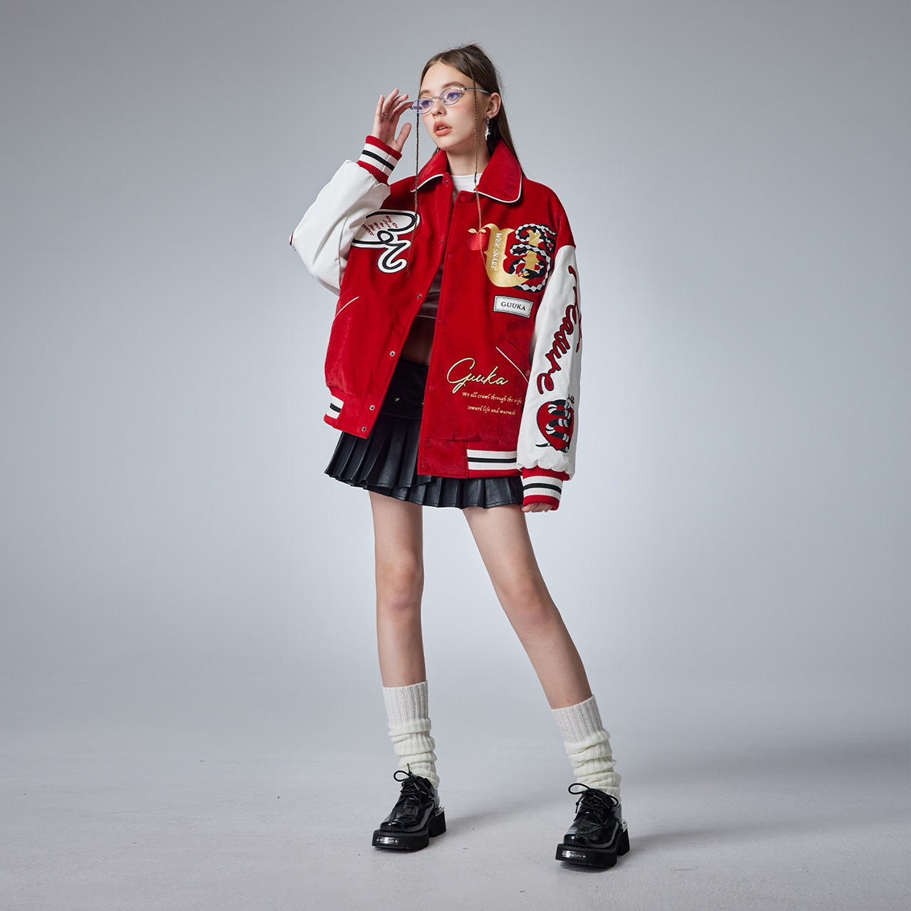 Guuka Retro Varsity Jacket — фото 4