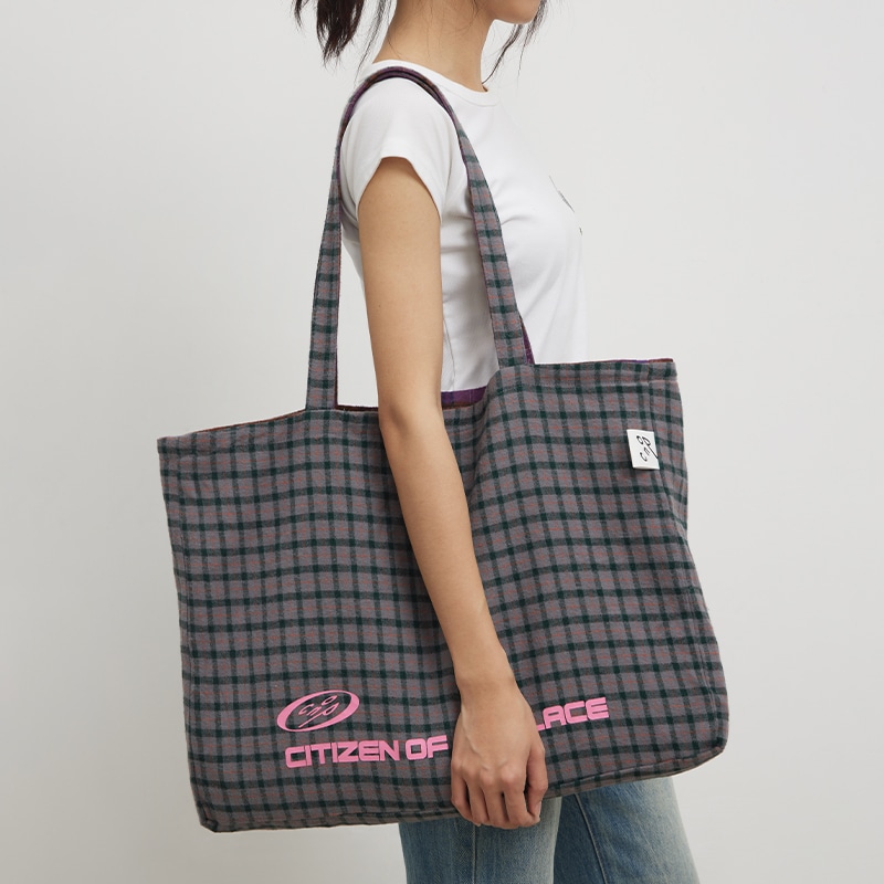 Conp Two Sided Girds Tote Bag — фото 5