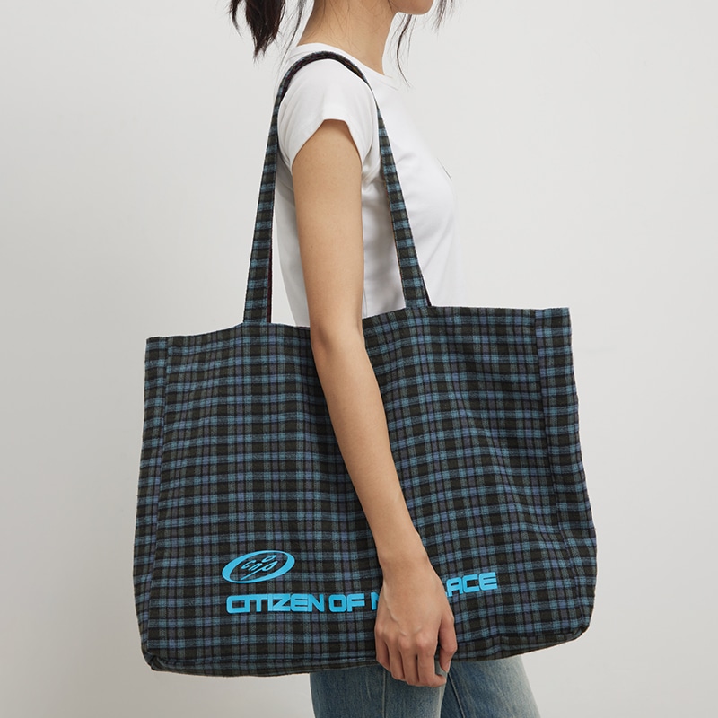 Conp Two Sided Girds Tote Bag — фото 4