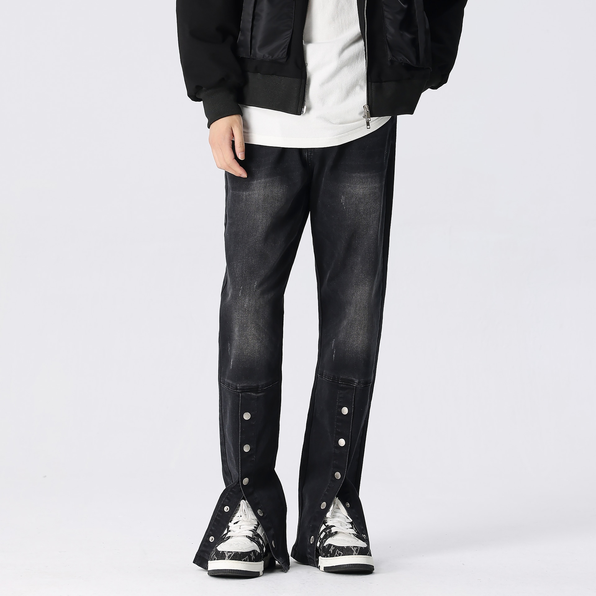 Xinyinsu Vintage Straight Jeans — фото 3