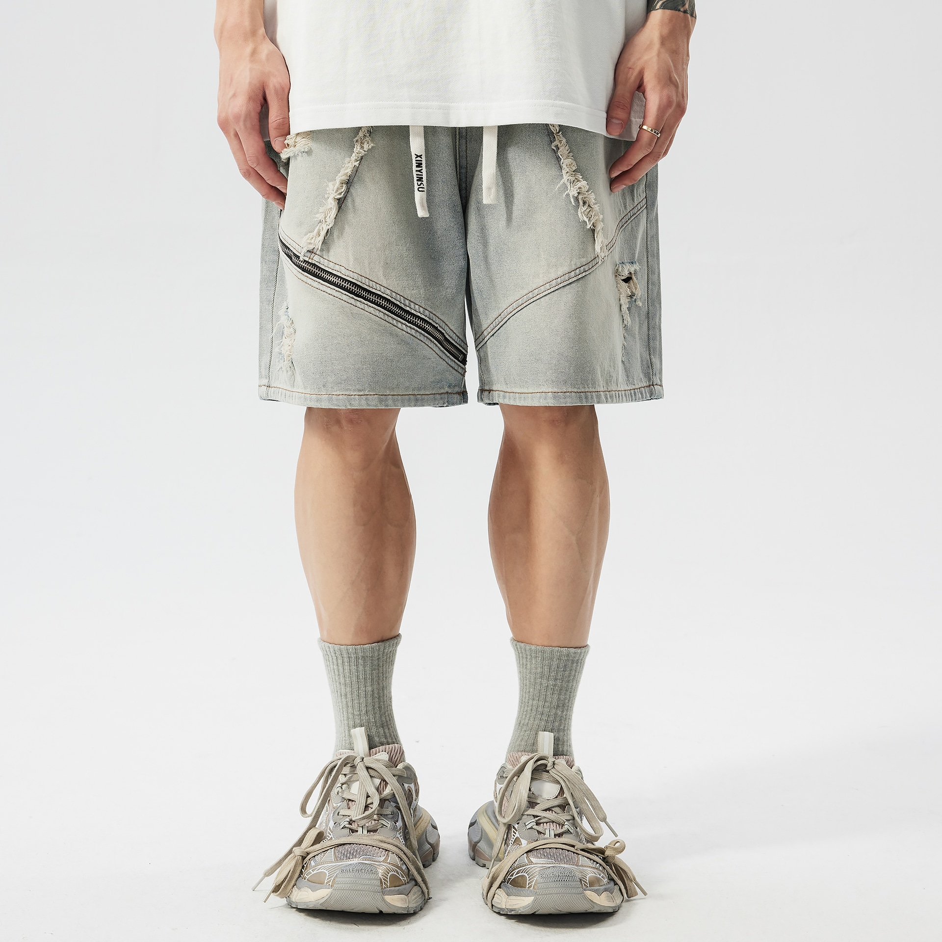 Xinyinsu SS24 Denim Shorts — фото 2