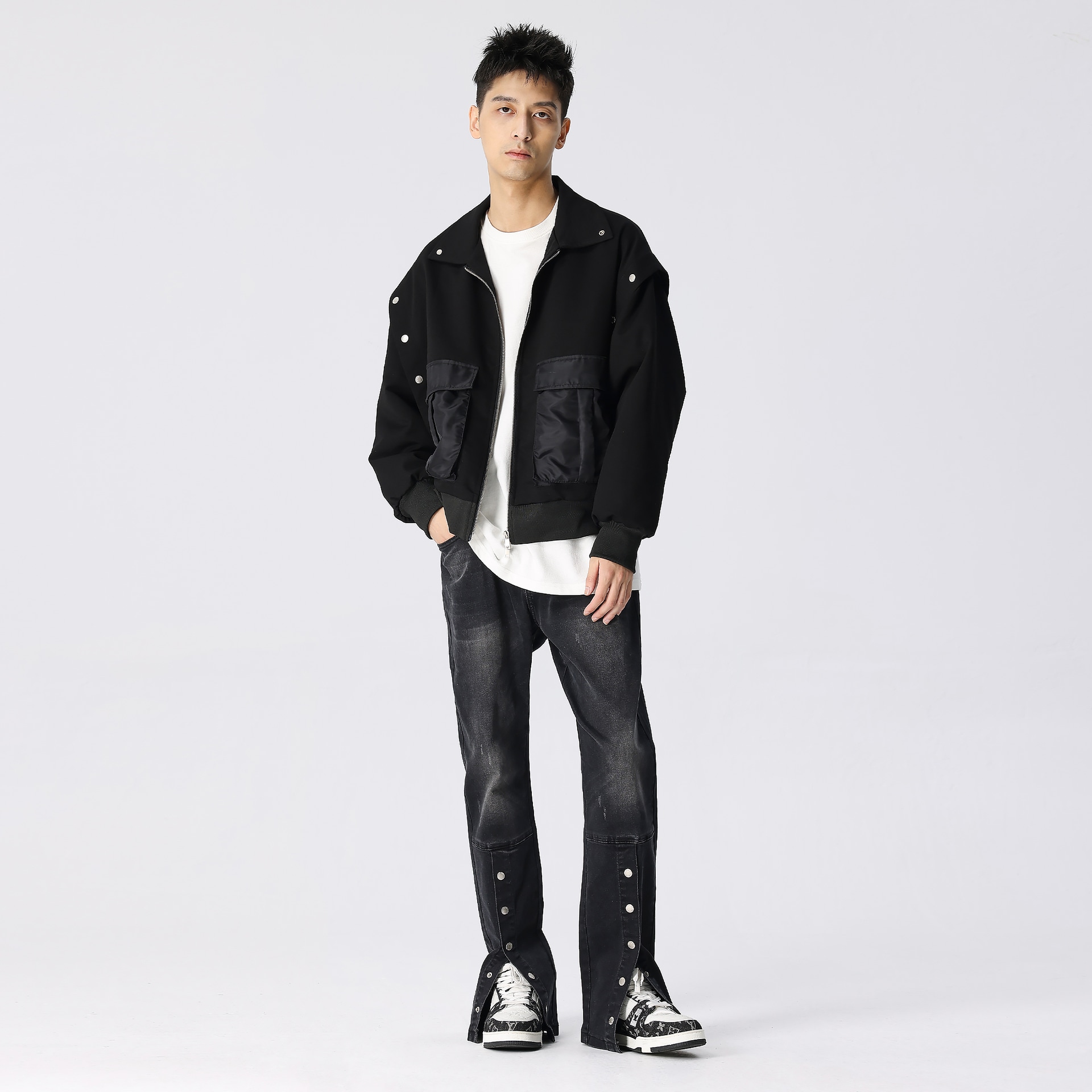 Xinyinsu Vintage Straight Jeans — фото 8
