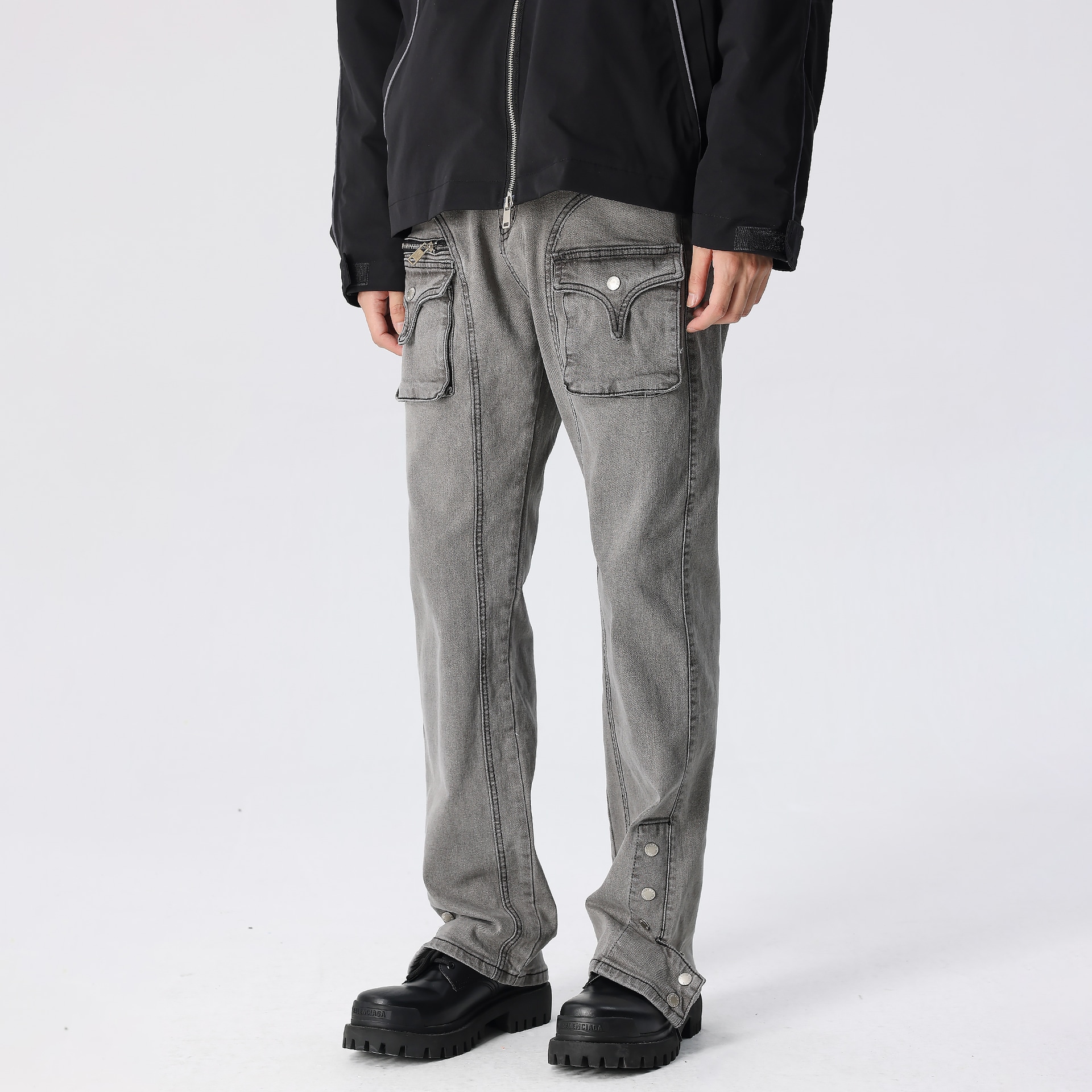 Xinyinsu Vintage Straight Jeans — фото 2