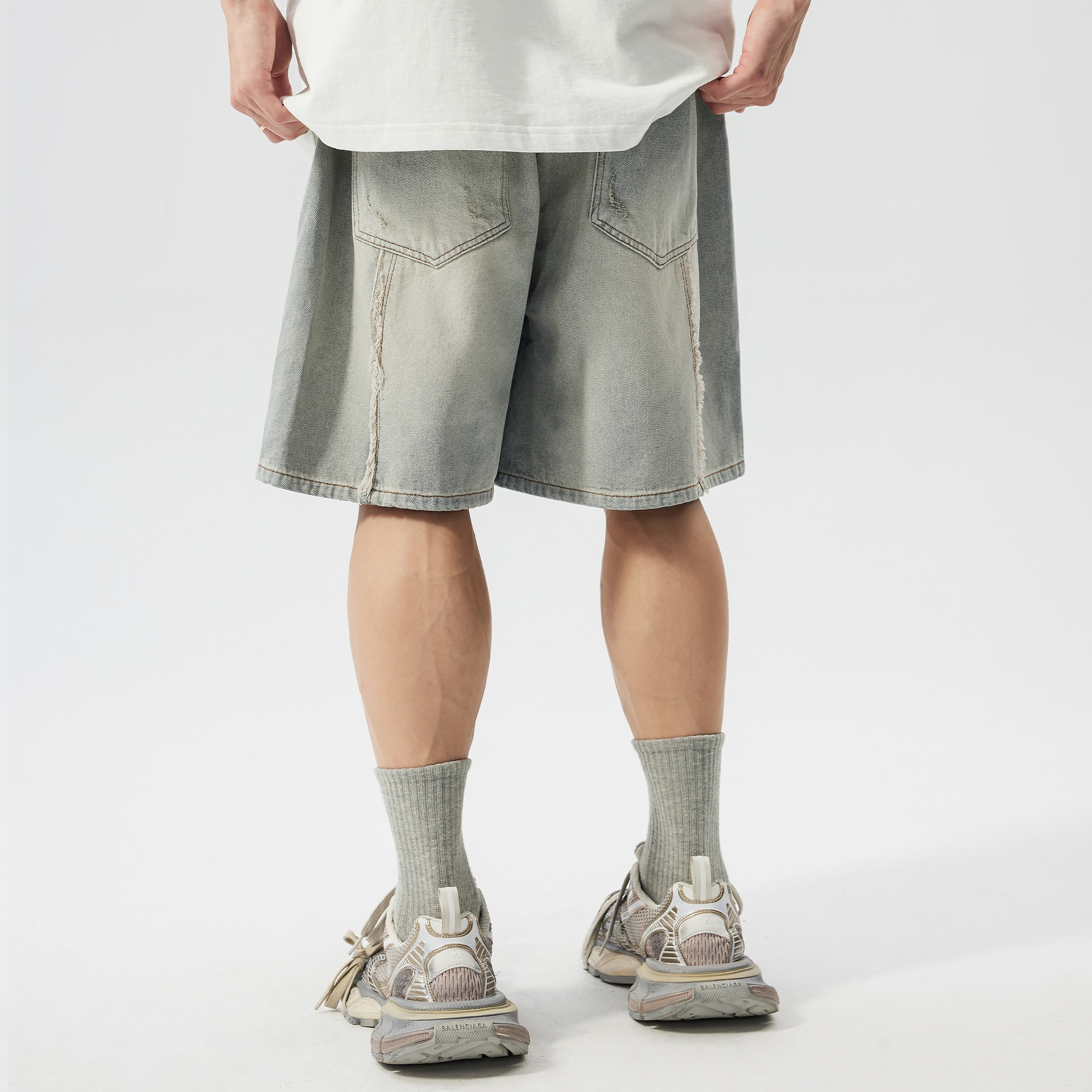 Xinyinsu SS24 Denim Shorts — фото 4