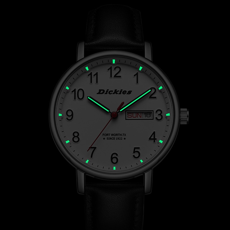 Dickies Quartz Watch 42mm White Dial — фото 9