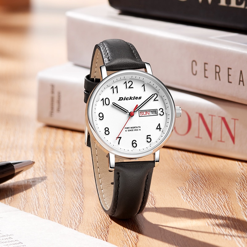 Dickies Quartz Watch 42mm White Dial — фото 3