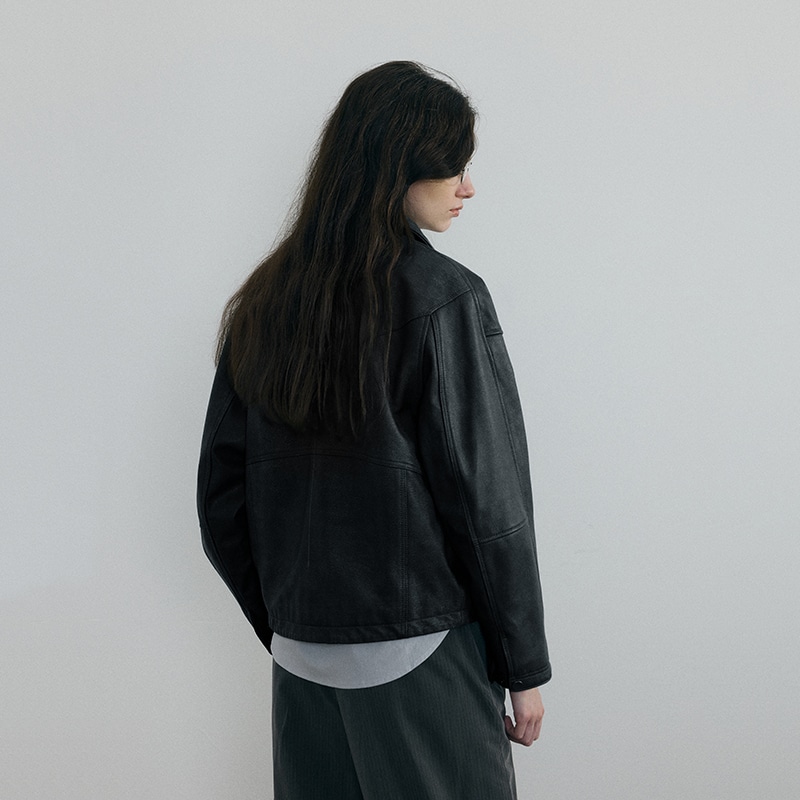 C2H4 Berghain Leather Jacket — фото 2