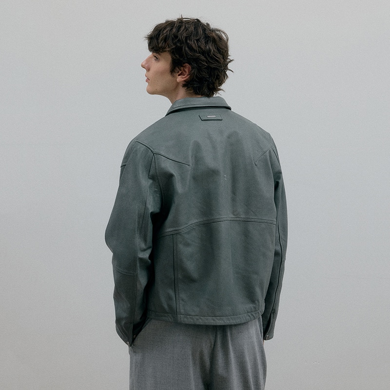 C2H4 Berghain Leather Jacket — фото 8