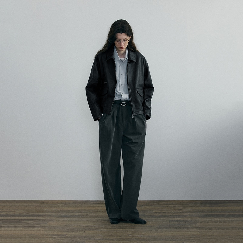 C2H4 Berghain Leather Jacket — фото 4
