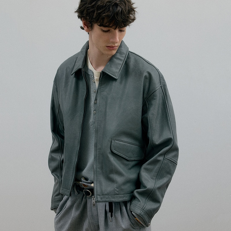 C2H4 Berghain Leather Jacket — фото 7
