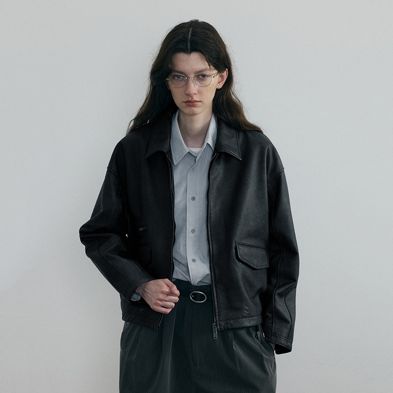 C2H4 Berghain Leather Jacket — фото 3
