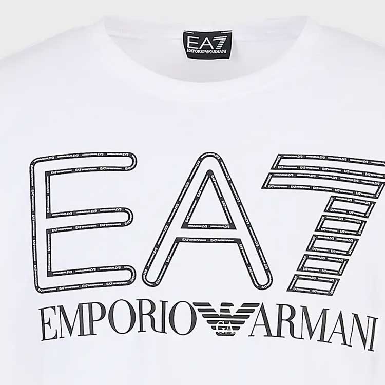 Emporio Armani EA7 Logo Long Sleeve T-Shirt — фото 7