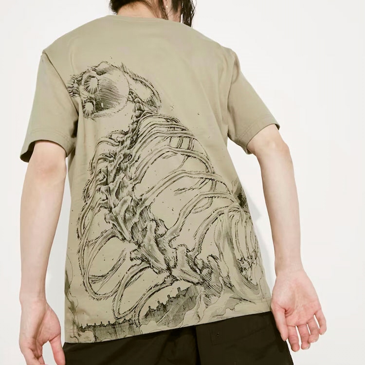 Uniqlo x Attack on Titan SS23 Beige T-Shirt — фото 2