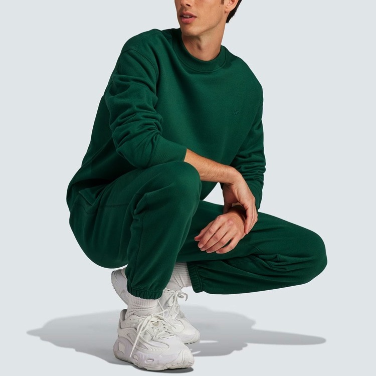 adidas originals adidas Adicolor Contempo Sweatshirt Forest Green — фото 2