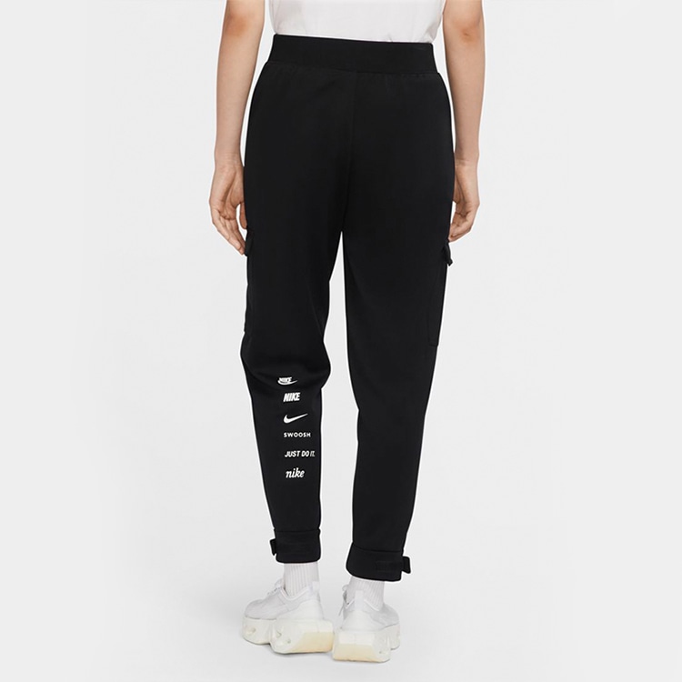 Nike Sportswear Swoosh Joggers Black — фото 5