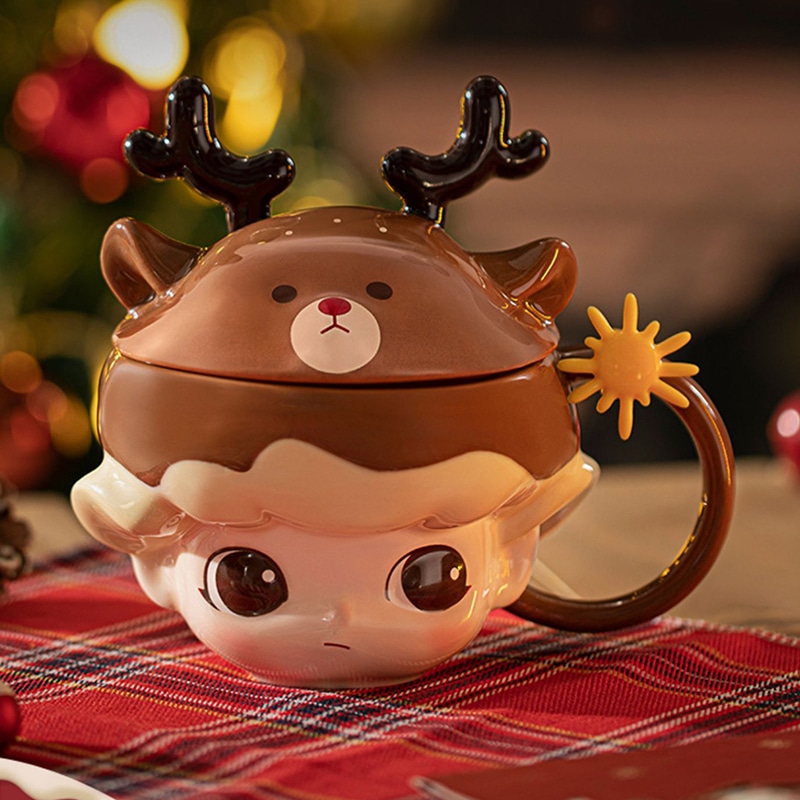 Pop Mart DIMOO Snowman's Letter Mug 2023 Christmas — фото 1