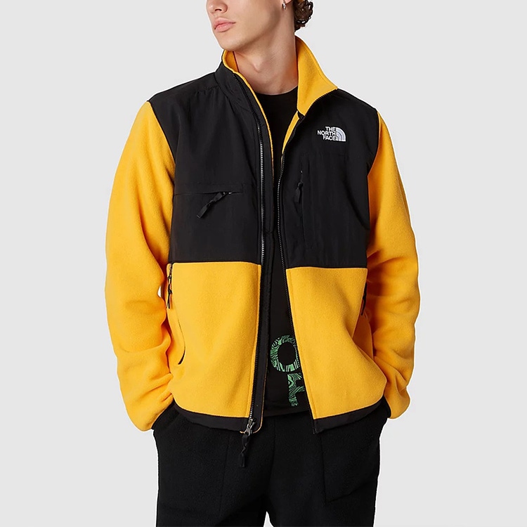 The North Face Denali Fleece Jacket Yellow — фото 4