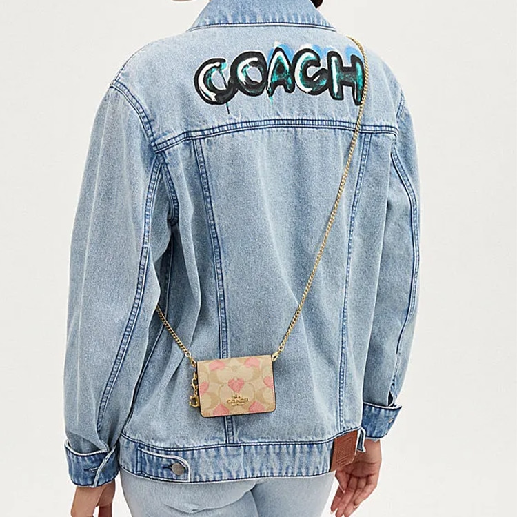 Coach Mini Wallet 10 pvc — фото 3