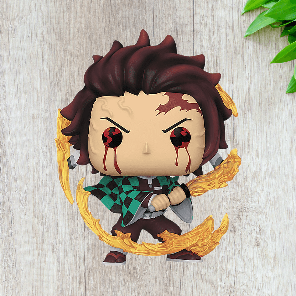 Funko Tanjiro Q Version Figure — фото 3