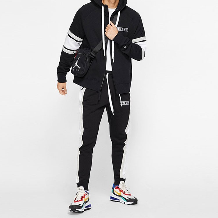 Nike Air Retro Joggers Black — фото 2