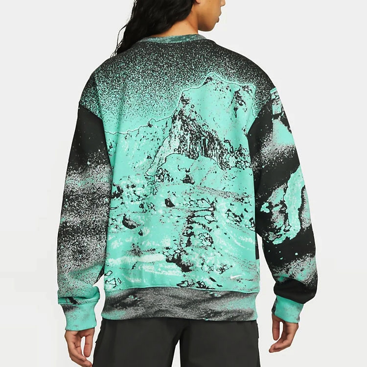 Nike Crewneck Sweatshirt Green — фото 4
