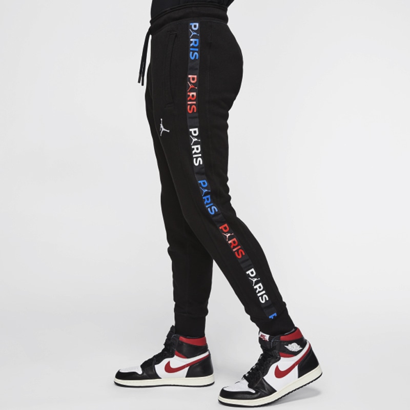 Jordan Paris Saint-Germain Logo Joggers Black — фото 4