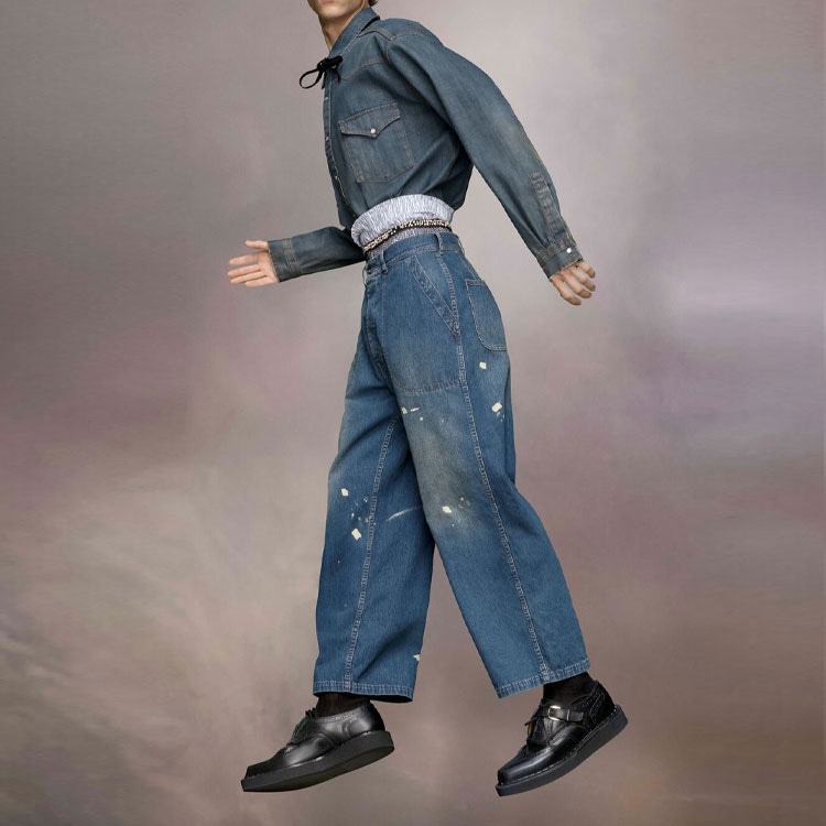Maison Margiela Distressed Jeans — фото 8