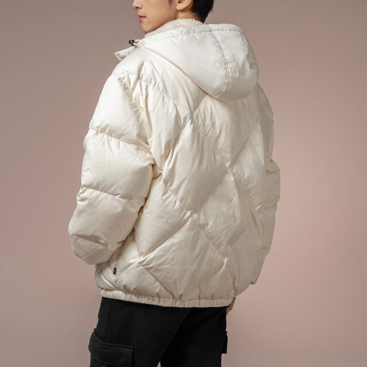 Vans Logo Zip Hoodie Off-White — фото 2