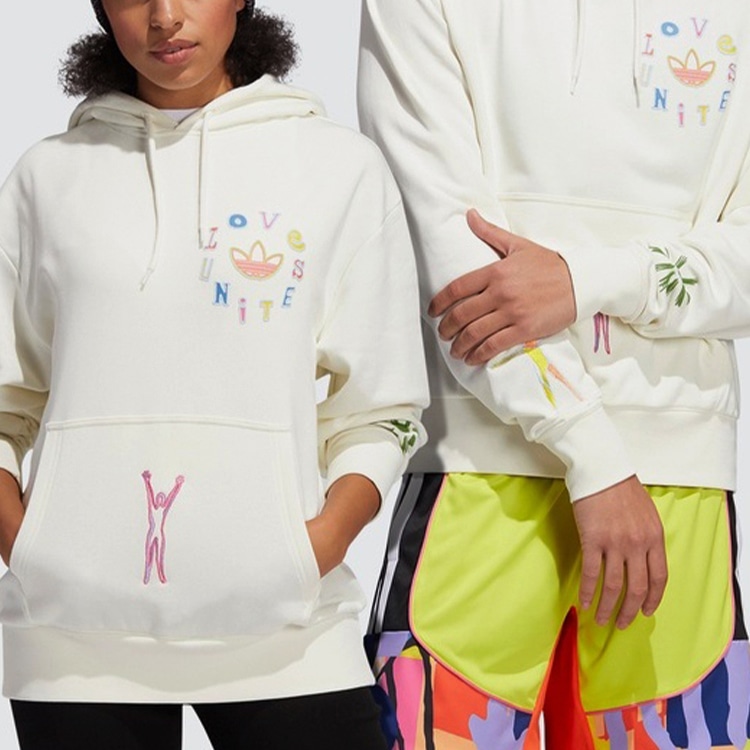 adidas originals Hoodie White — фото 2
