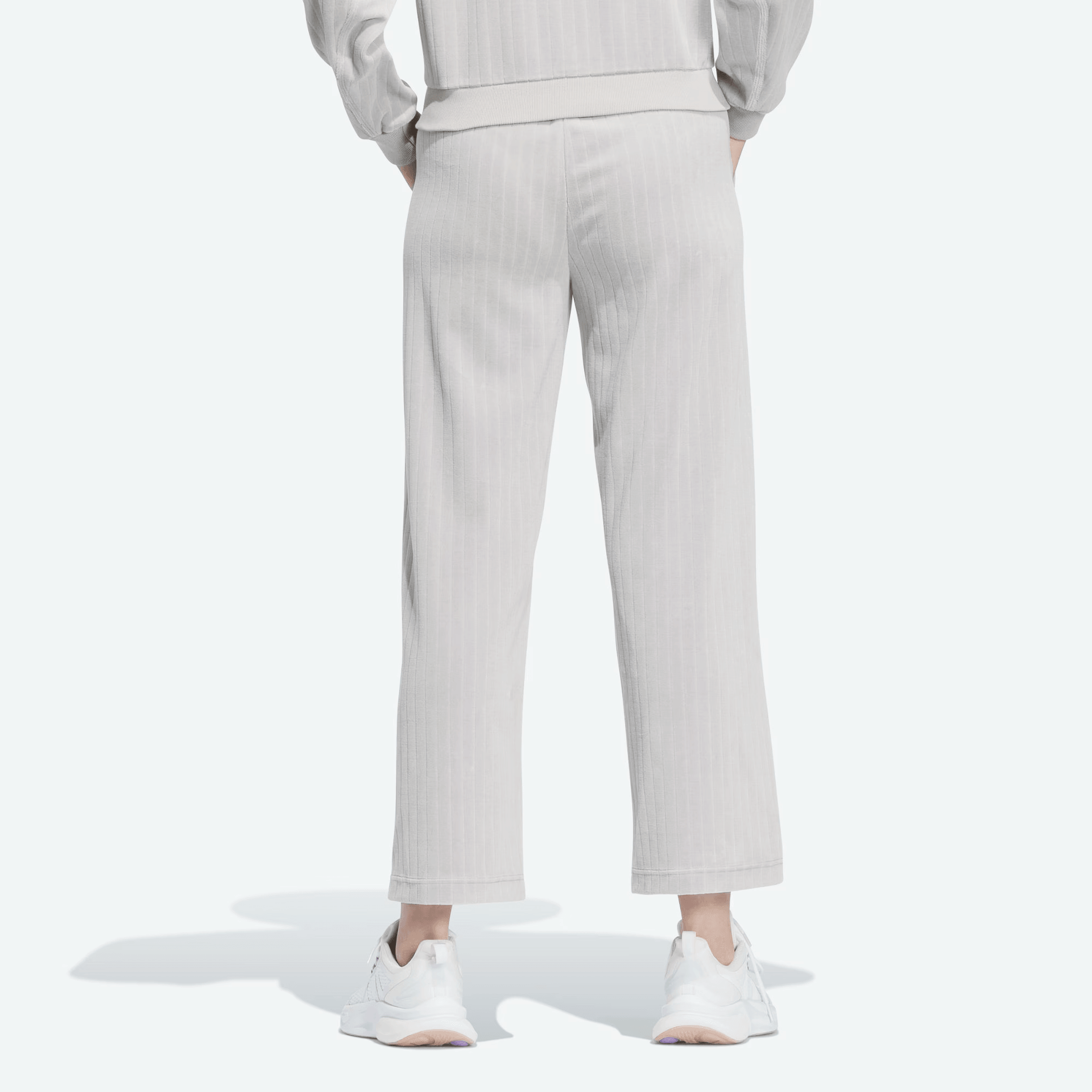 Adidas Lounge Pants Light Grey — фото 4