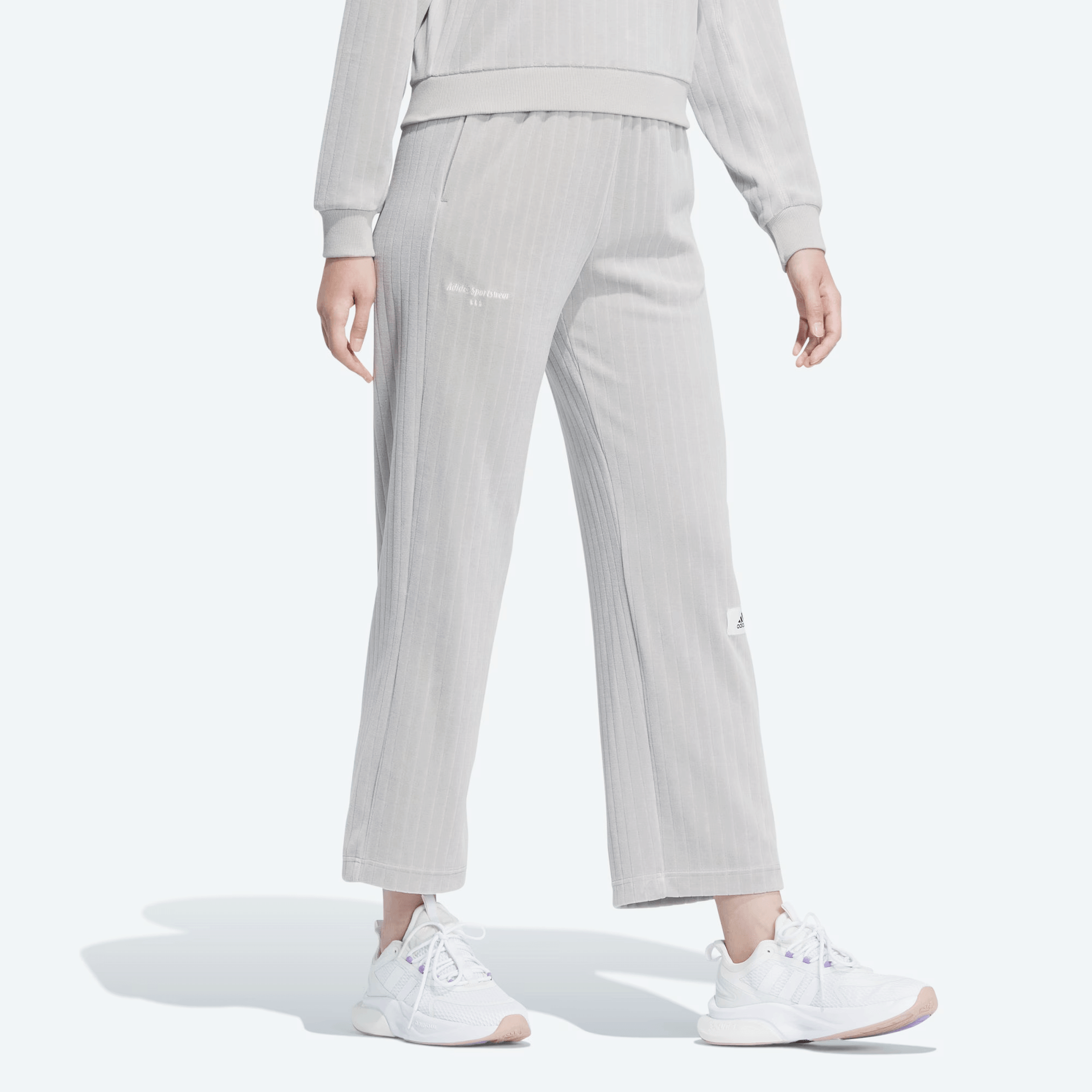 Adidas Lounge Pants Light Grey — фото 2