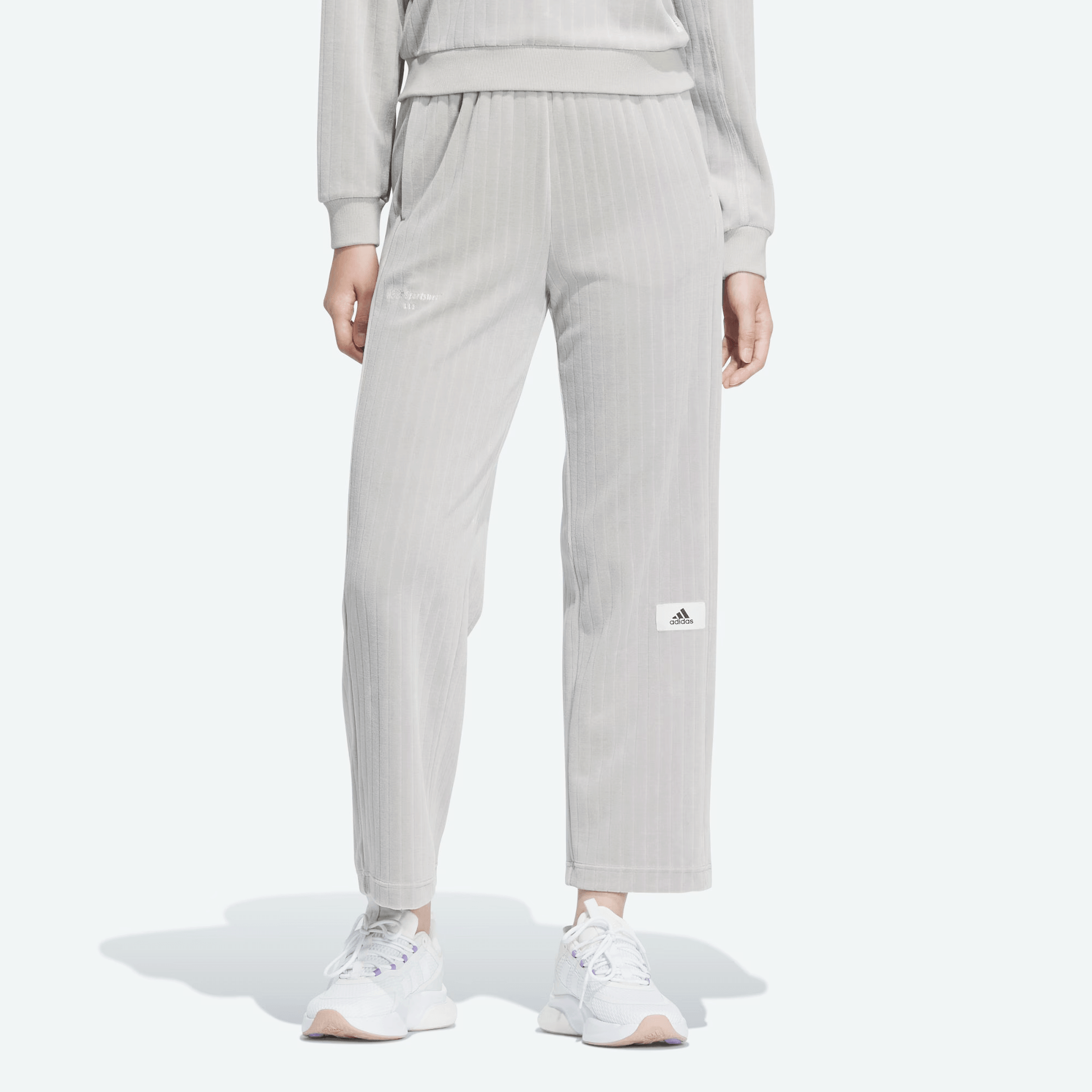 Adidas Lounge Pants Light Grey — фото 3