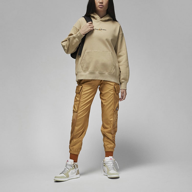 Jordan Paris Collective Hoodie Beige — фото 2