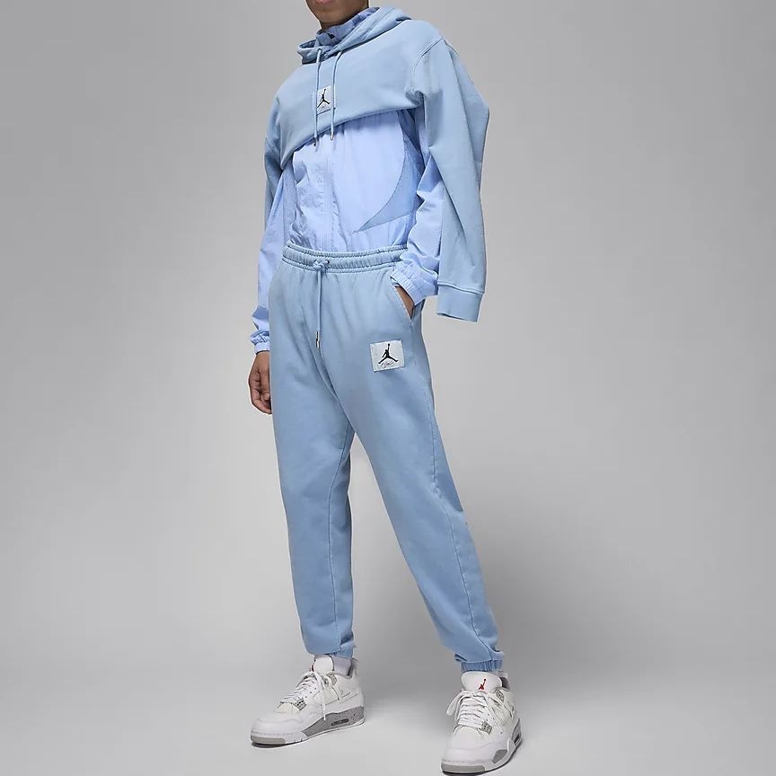 Jordan Essentials Blue Grey Joggers — фото 3