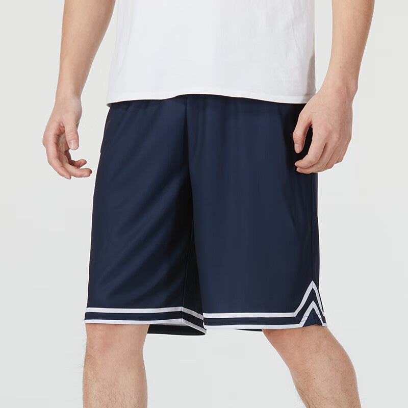 Under Armour SS24 Colorblock Basketball Pants Blue — фото 1