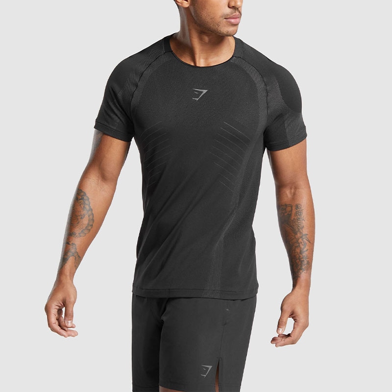 Gymshark Apex Seamless T-Shirt Black — фото 3